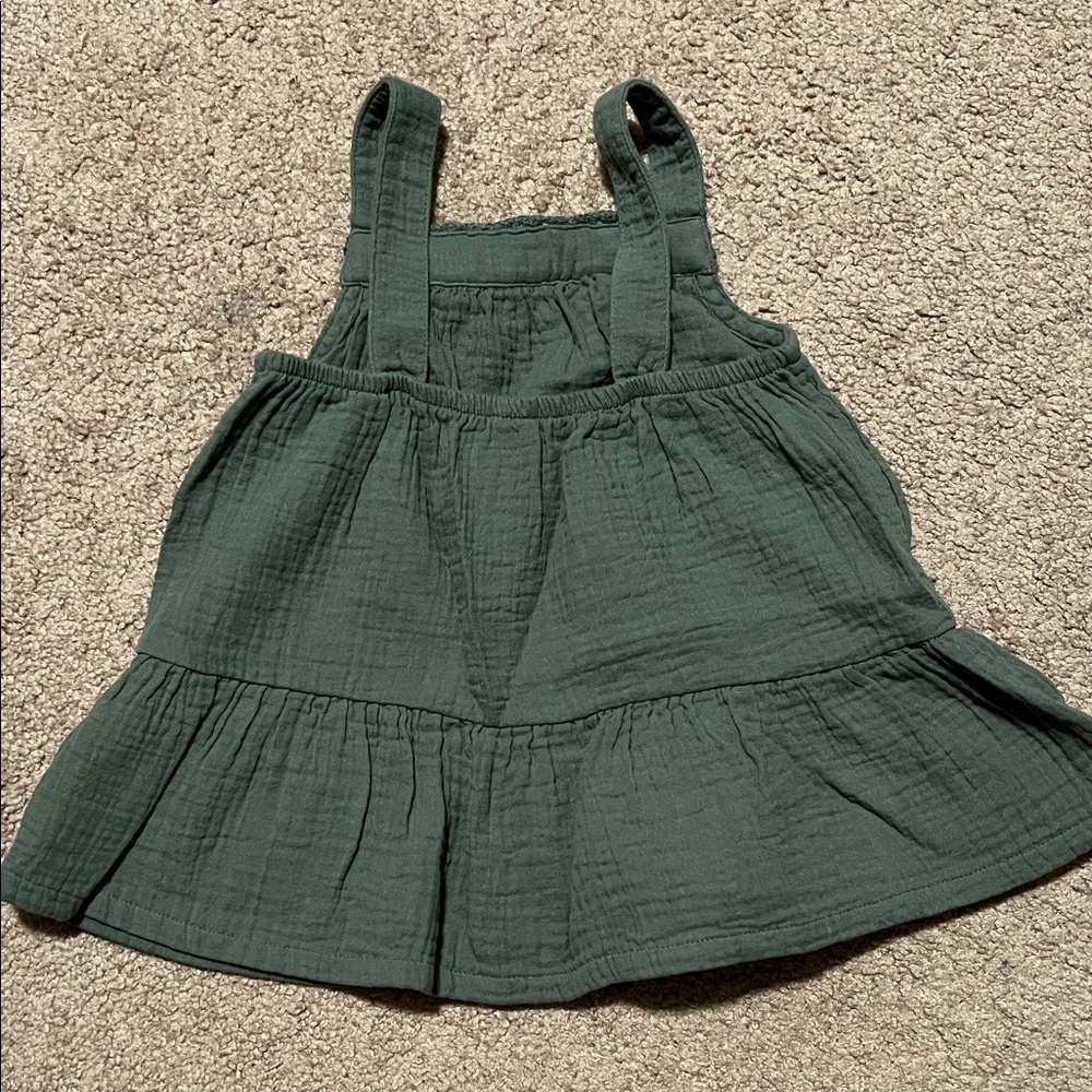 Osh Kosh Girls Green Tank top - Picture 3 of 3